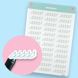 Blank Spice/Smut Book Rating Sticker Sheet, Chilli Rating Planner Stickers