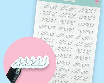 Blank Spice/Smut Book Rating Sticker Sheet, Chilli Rating Planner Stickers