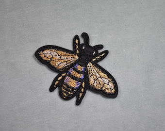 Patch insecte volant thermocollant brodé, fer sur patch, patch à coudre, customiser vêtements et accessoires