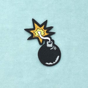刺繍ダイナマイトパッチ、アイロン接着パッチ