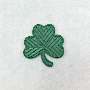 Parche de trébol bordado para planchar, parche para planchar o coser, personaliza ropa y accesorios