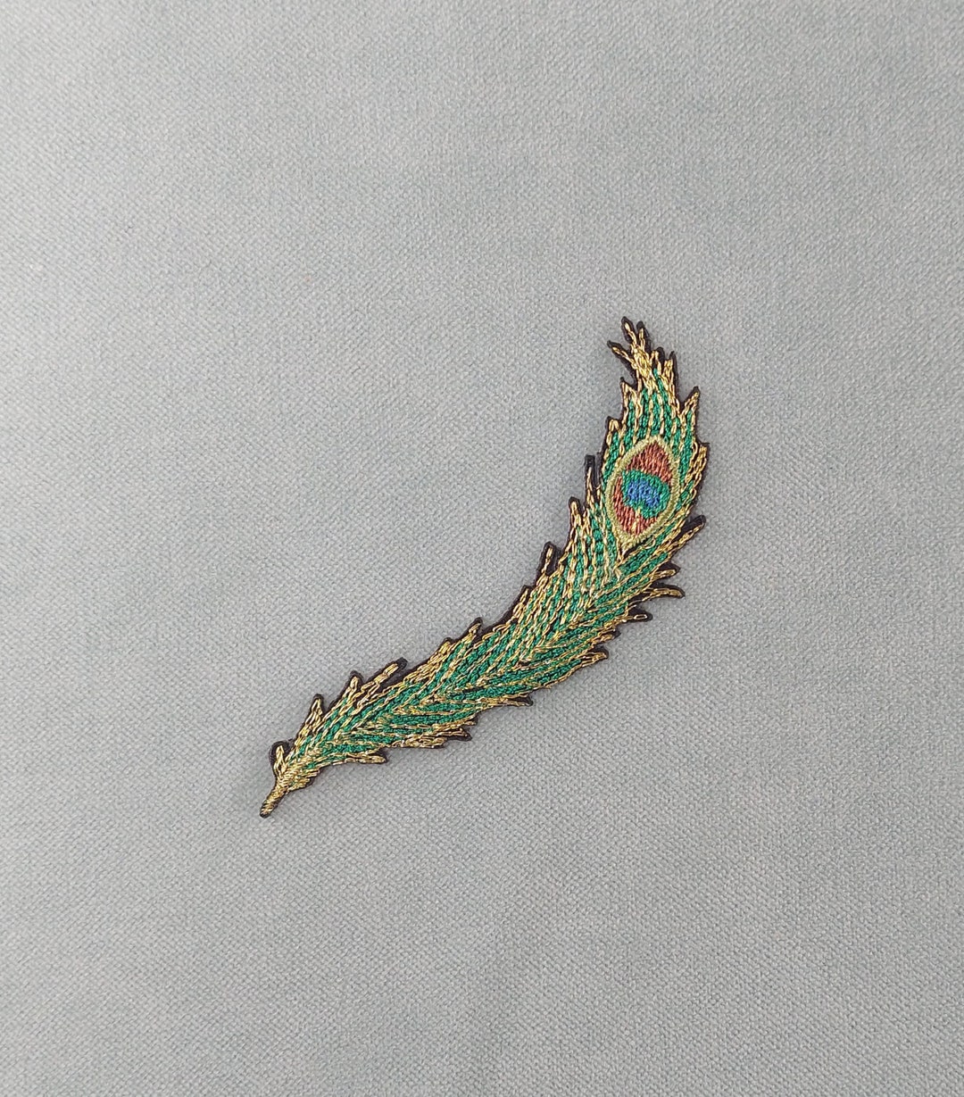 Iron on Peacock Feather Patch Embroidered Badge On Iron Etsy iron-on-peacock-feather-patch-embroidered-badge-on-iron-etsy
