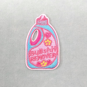 Patch nettoyant thermocollant brodé, fer sur patch, patch à coudre, customiser vêtements et accessoires