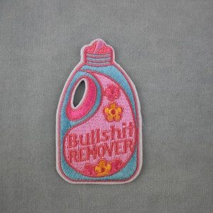 Embroidered iron-on cleaning patch, iron on patch, sewing patch, customize clothing and accessories