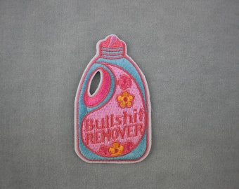 Embroidered iron-on cleaning patch, iron on patch, sewing patch, customize clothing and accessories