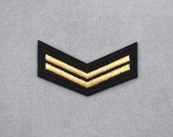 Toppa - Esercito Militare – oro – 5,5x5,1cm - Toppa