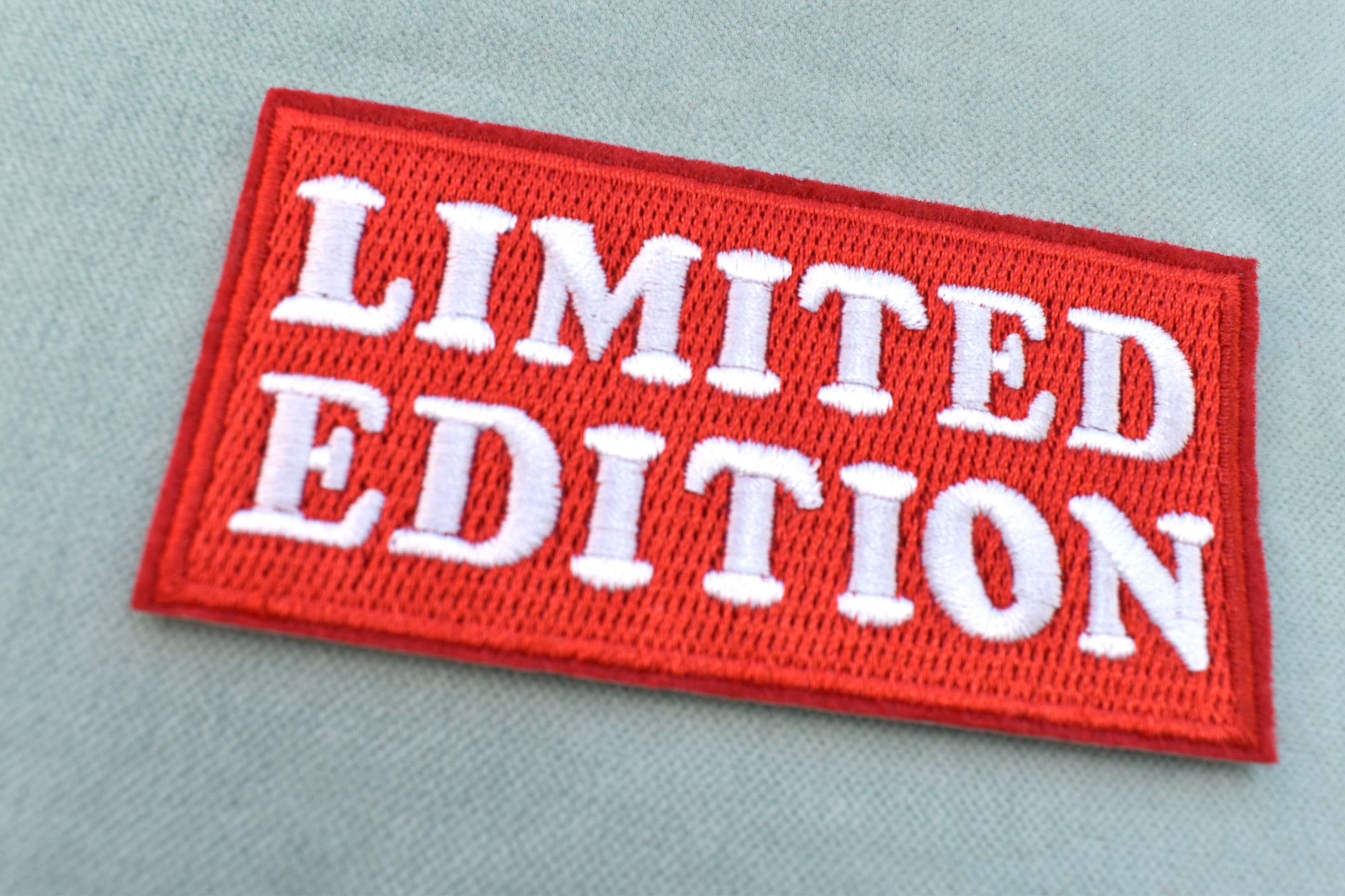 Patch Brodé édition Limitée (grand Format) - Thermocollant, Multifonction, Neuf
