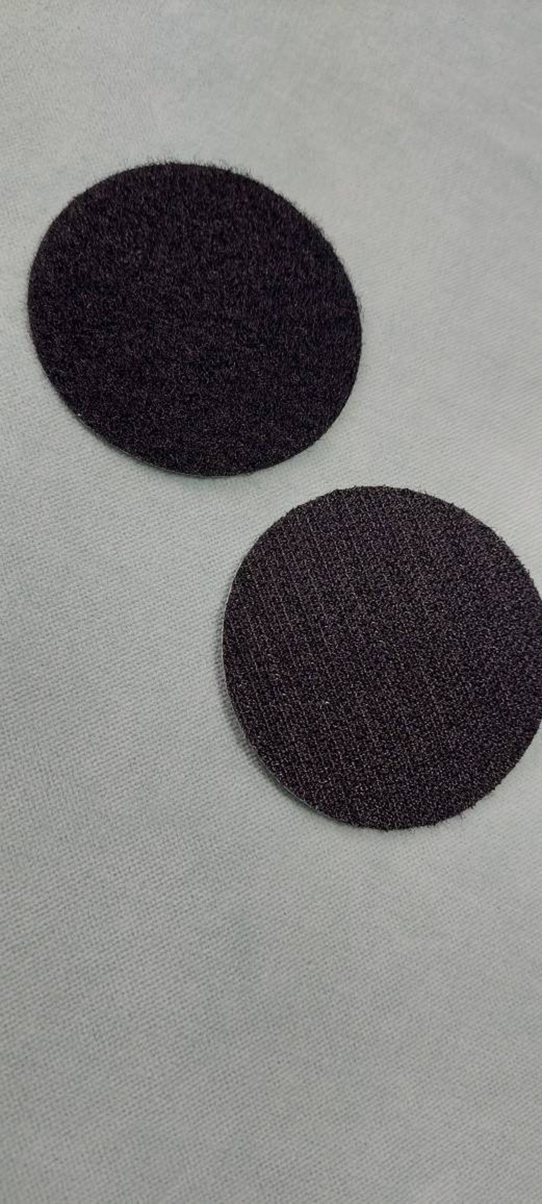 2 Morceaux De Patchs Velcro Ecusson Thermocollant Enfant Velcro