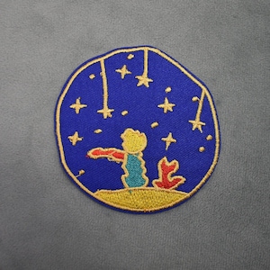 Star patch embroidered iron-on badge, iron on patch, sewing patch, customize clothing and accessories
