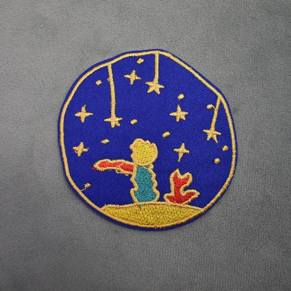 Star patch embroidered iron-on badge, iron on patch, sewing patch, customize clothing and accessories