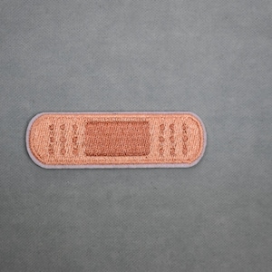 Patch Pansement thermocollant, Écusson Sparadrap brodé sur fer