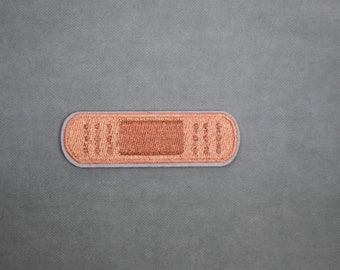 Patch Pansement thermocollant, Écusson Sparadrap brodé sur fer