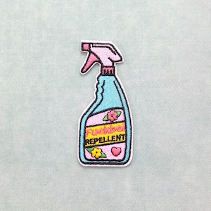 Toppa per la pulizia ricamata, toppa stirabile, toppa da cucire, personalizza vestiti e accessori