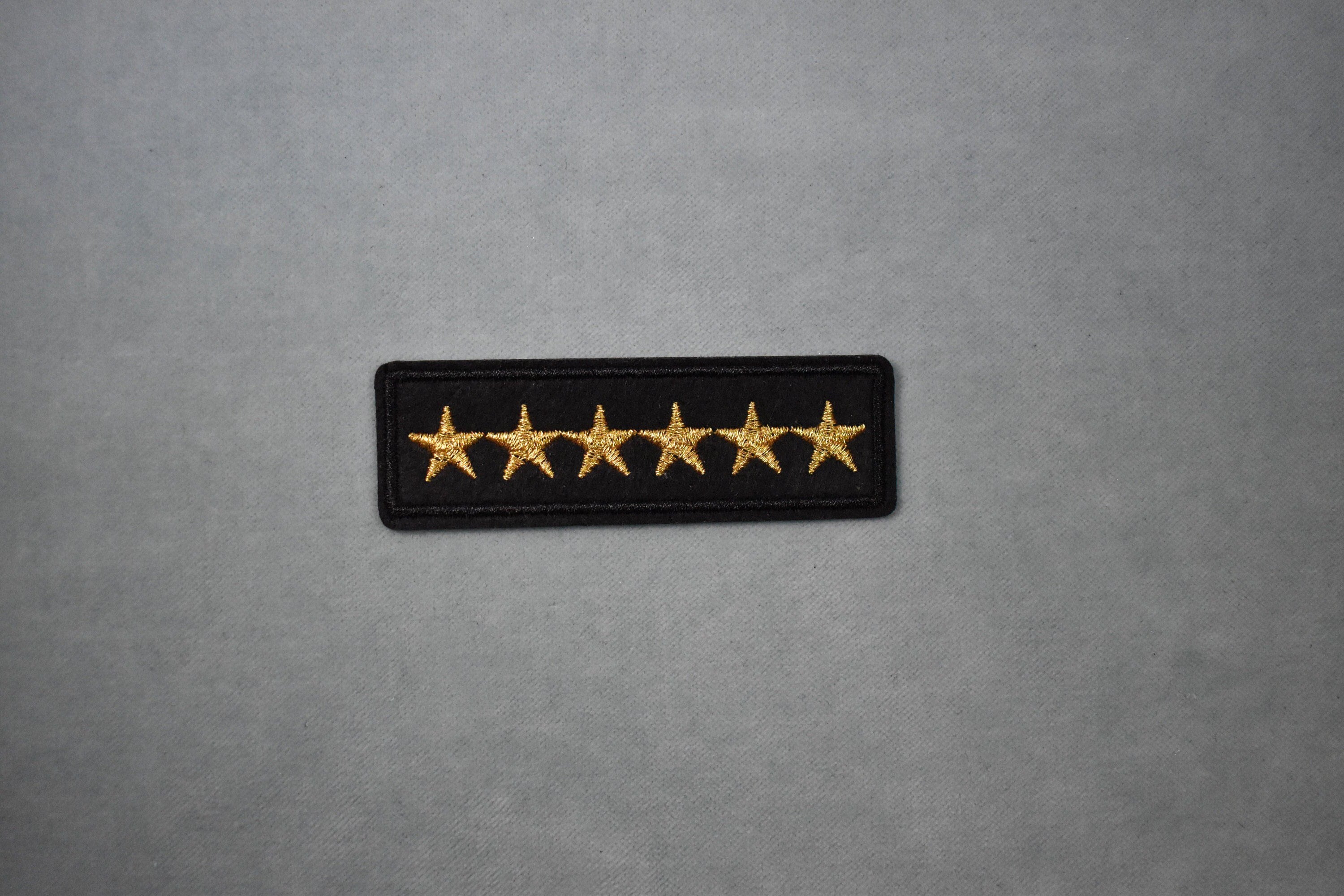 11 Toppe Termoadesive Ricamate Per Militare - Applicazione Con Ferro Su Giacche E Jeans