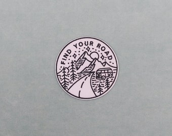 Patch thermocollant thème voyage blanc, écusson brodé