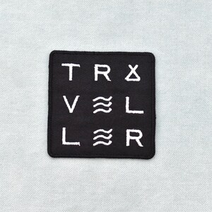 Patch thermocollante brodé traveler