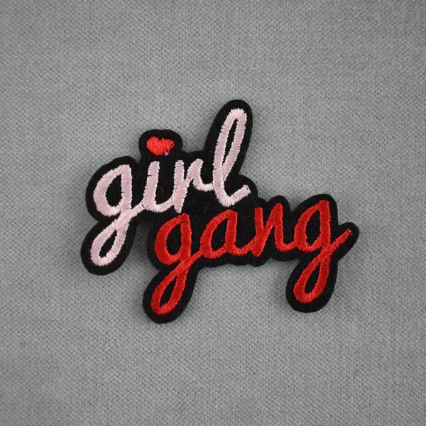 Girl Gang Patch Etsy