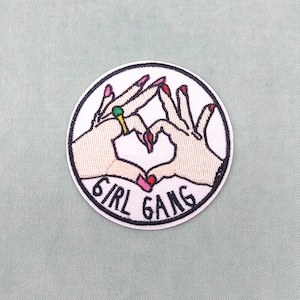 Patch thème féminisme, écusson thermocollant brodé, fer sur patch, patch à coudre, customiser vêtements et accessoires