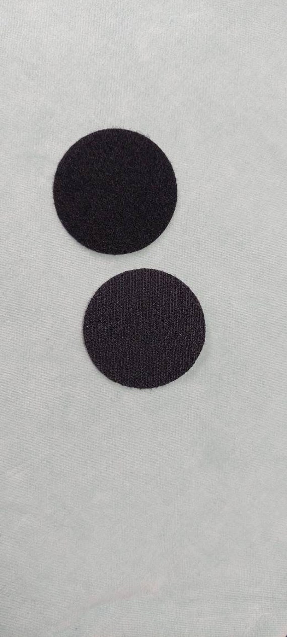 3 x 3 cm double-sided fusible Velcro for patches, crests. customize clothes  and accessories