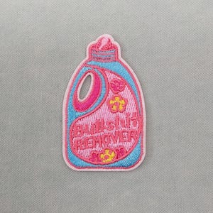 Embroidered iron-on cleaning patch, iron on patch, sew-on patch, customize clothing and accessories