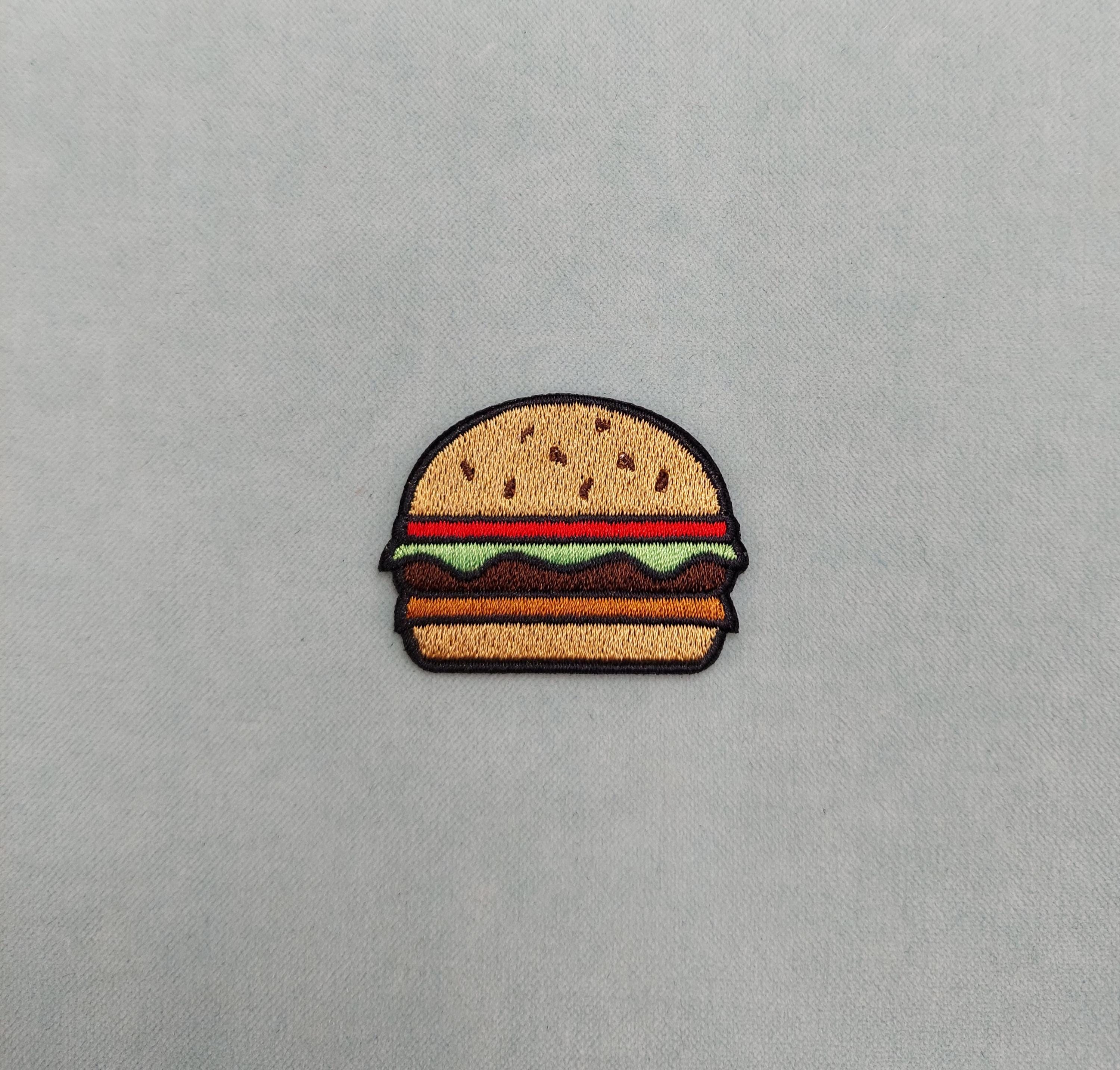 ハンバーガーパッチ置物（ベース付）