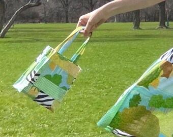 1:1 Handmade Patchwork Mini Tote