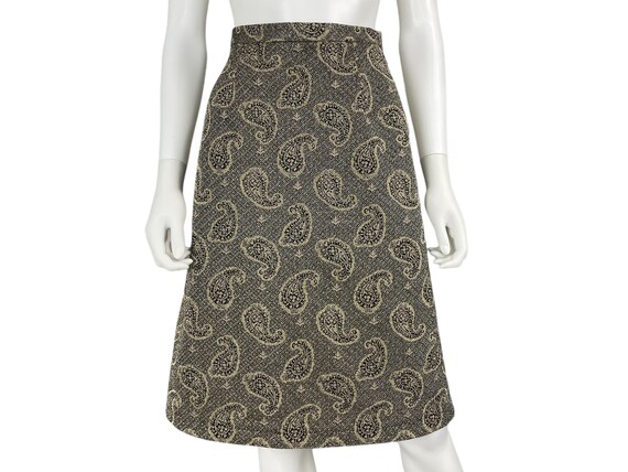Laddies of London Metallic Knit Skirt - Size XS/S - image 1