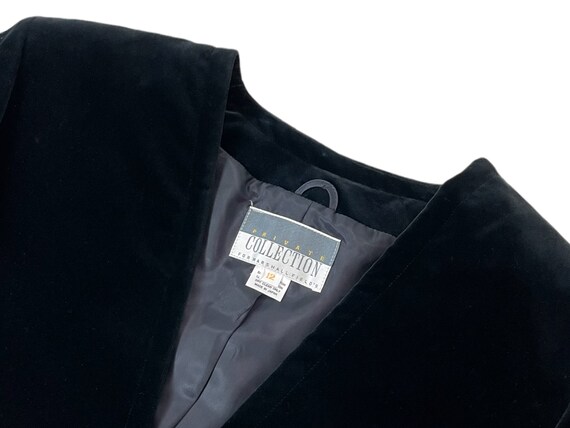 Private Collection For Marshall Fields Velvet Bla… - image 5