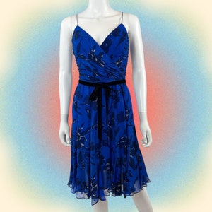 Oscar De La Renta Vestido de Seda - Talla 14