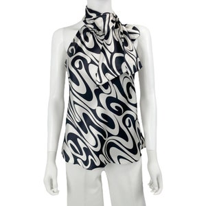 Seiden-Tanktop zum Binden - Größe 60 cm