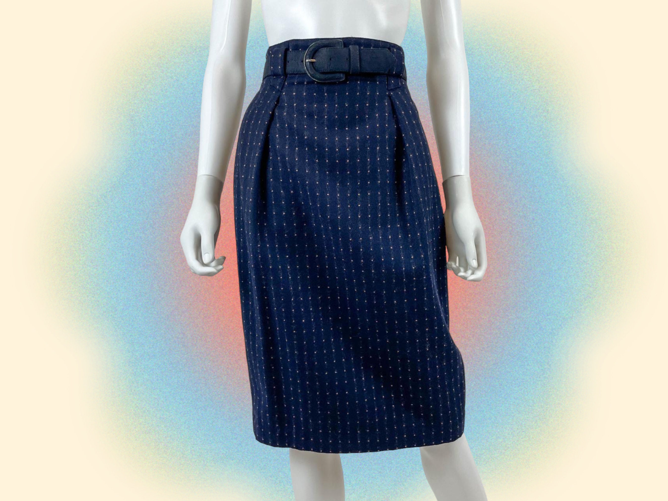 Navy Blue Three piece Power Suit main image 1