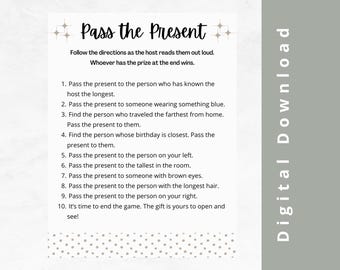 Pass das Geschenk Spiel | Eisbrecher, Bridal Shower (Digitaler Download)