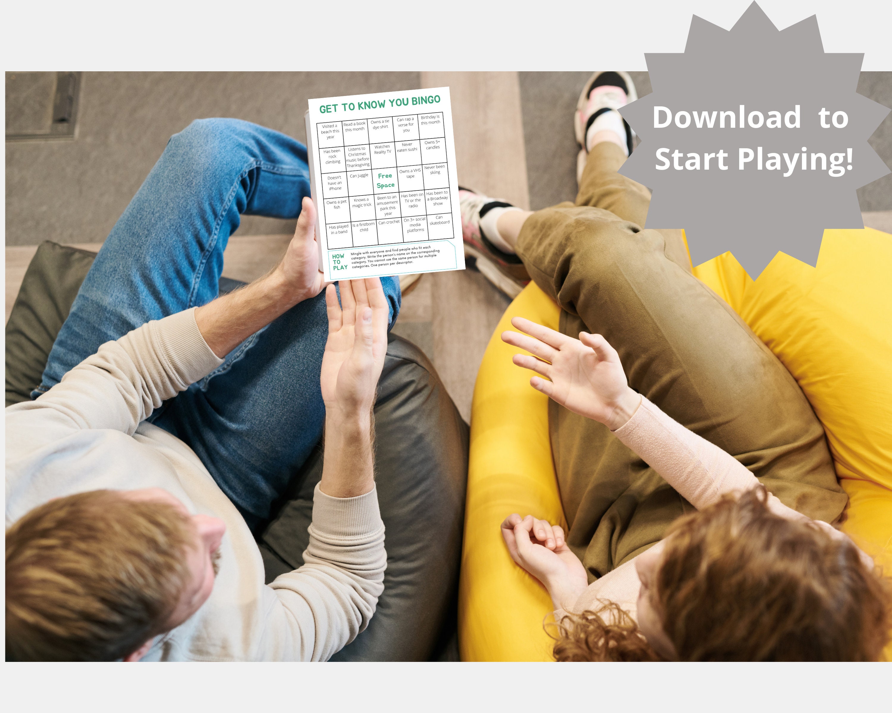 Get to Know You Bingo • Group Icebreaker Game (digital Download) - Etsy