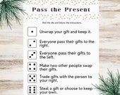 Pass the Present Holiday Game • Christmas Icebreaker for Parties (Digital Download)