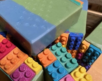 Lego Love Cold Process Soap