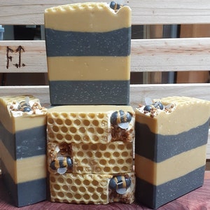 Buzzy Bees cold process soap