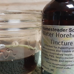 Water Horehound (Bugleweed) Wildcrafted Fresh Tincture