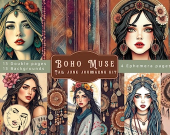 Boho Muse Junk Journaling kit