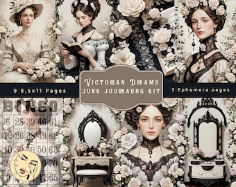 Victorian Dreams Junk Journaling Kit