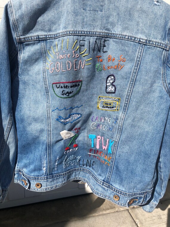 harry styles jean jacket