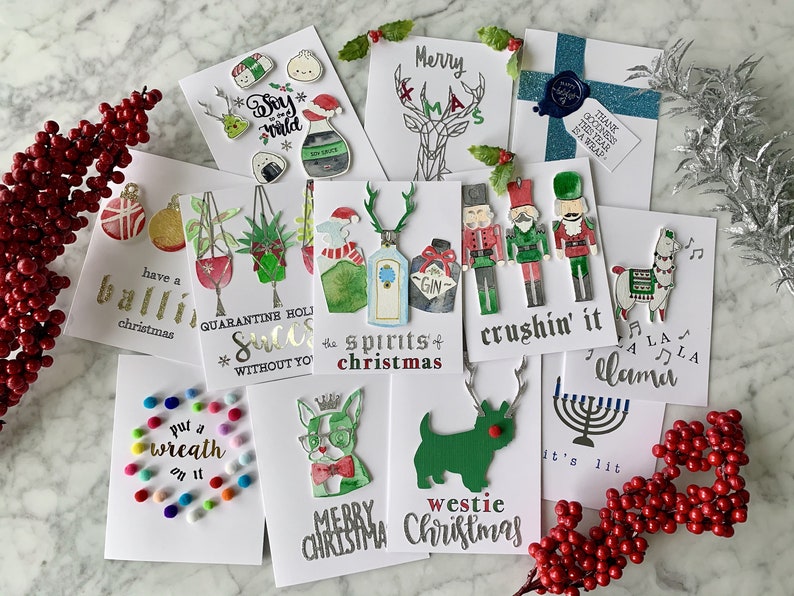 The Holiday Pack Christmas Card Holiday Card Happy image 0