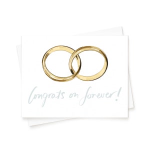 La carte des alliances || Carte de mariage, mariée, marié, cadeau pour mariage
