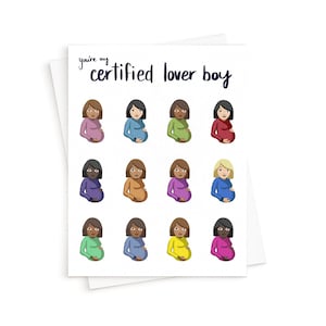 La carte Certified Lover Boy || Drake Card, Pop Culture Card, Hip Hop Card, Valentine’s Day Card, Anniversary Card for Him, Handmade Card