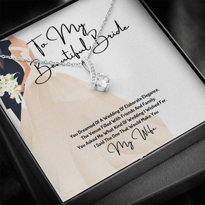Groom to Bride Gift Wedding Day Gift for Bride From Groom Etsy