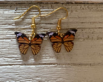 Monarch Butterfly Earrings