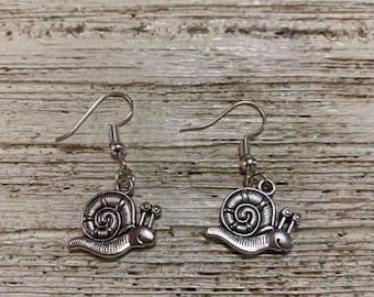 Snail Dangle Earrings