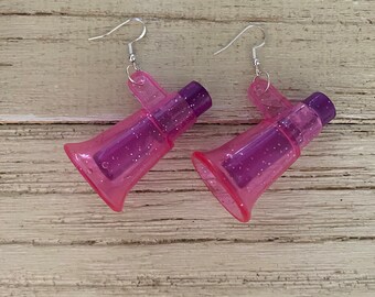 Megaphone Whistle Earrings