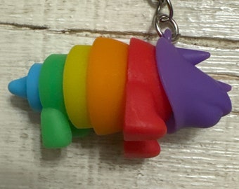 Mini Fidget Triceratops Earrings