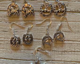 Lucky Horseshoe Earrings