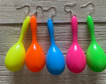 Mini Maracas Earrings